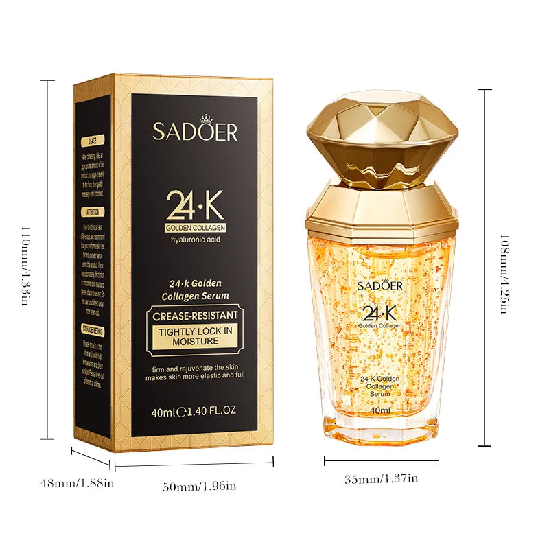 24K Gold Collagen Face Serum